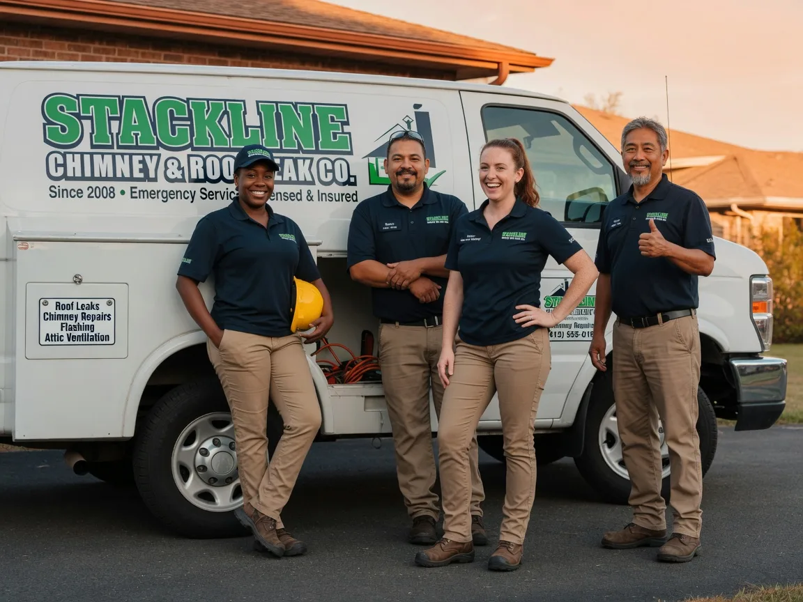 Chimney flashing repair company in Hayes, LA